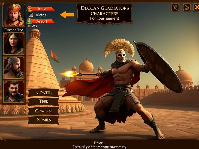 Deccan Gladiators community tournament event in India